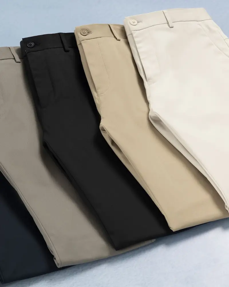 Mens Cotton Trousers (Set Wise Concept)
